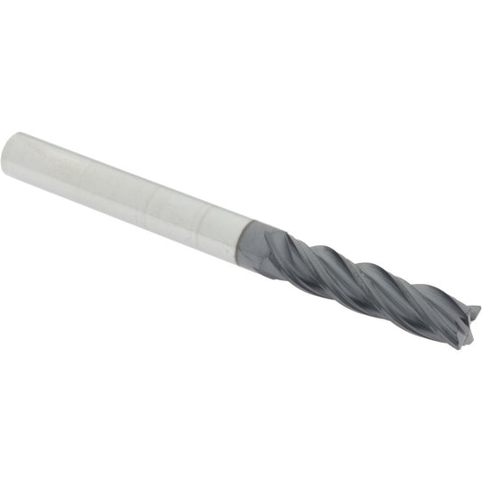 Accupro 95168393 Corner Chamfer End Mill 3/8" Dia, 1-1/2" LOC, 4 Flute, 0.0150" Chamfer Width, Solid Carbide