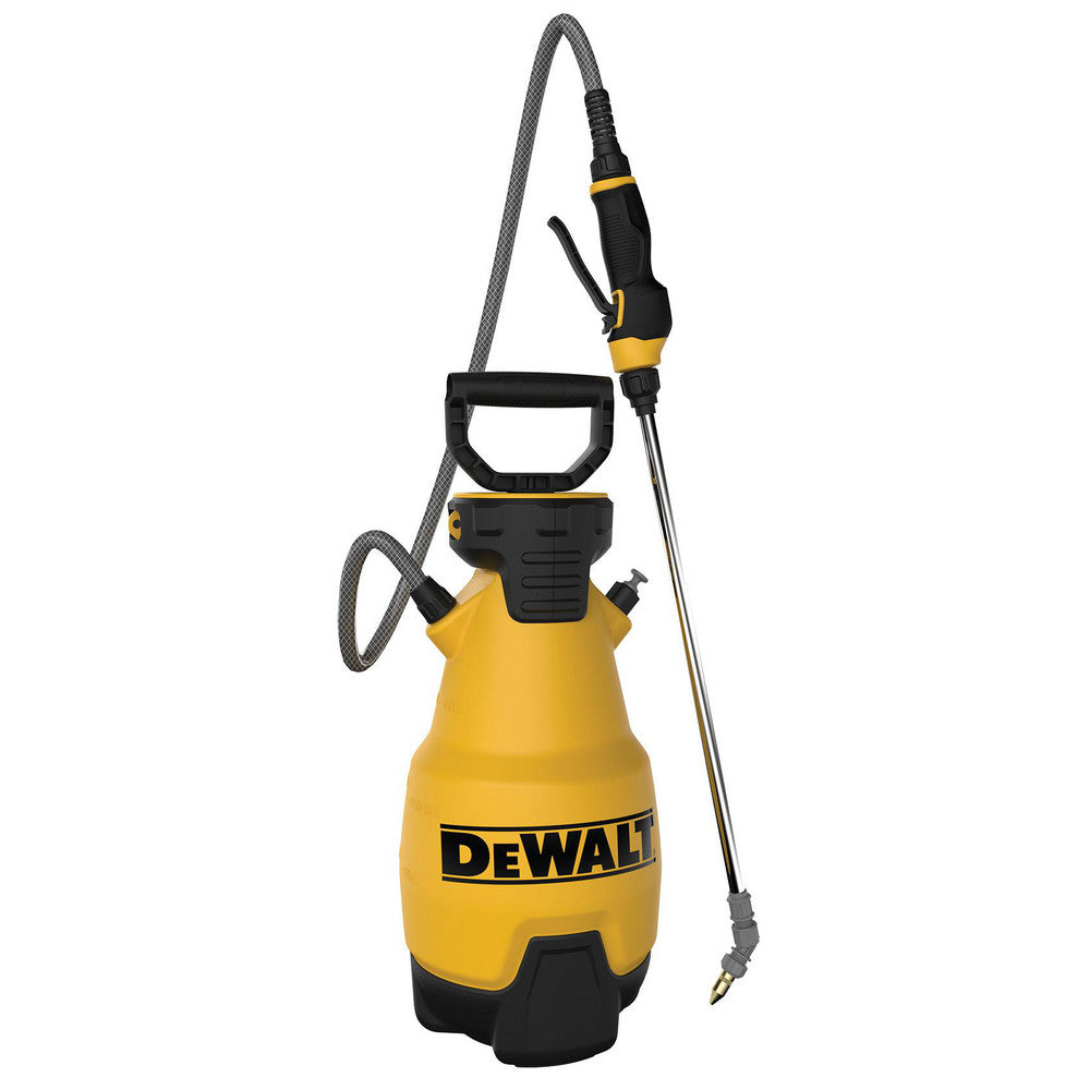DeWALT 190612 Garden Sprayers Sprayer Type Handheld Sprayer  Tank Material Polyethylene  Volume Capacity 2 gal  Spray Pattern Stream Cone Foam  Chemical Safe Yes