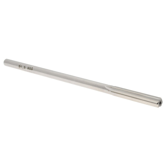 Value Collection SM0500650 Chucking Reamer 6.50 mm Dia, 6" OAL, 1-1/2" Flute Length, Straight Flute, Straight-Cylindrical Shank, HSS