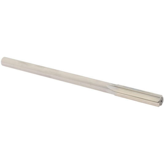 Value Collection SM0501050 Chucking Reamer 10.50 mm Dia, 7" OAL, 1-3/4" Flute Length, Straight Flute, Straight-Cylindrical Shank, HSS