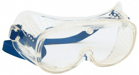 MCR Safety 2235R Safety Goggles Chemical Splash, Anti-Fog & Scratch-Resistant, Clear