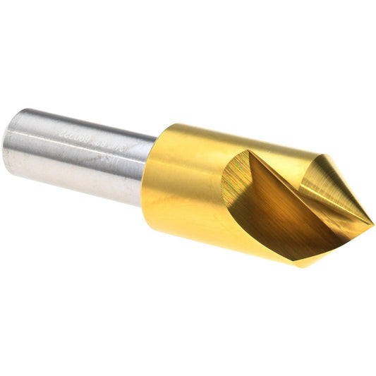 Melin Tool 18167 Countersink 3/4" Head Dia, 82.00 deg Included Angle, 1 Flute, Cobalt Steel, Right Hand Cut