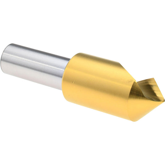 Melin Tool 18168 Countersink 3/4" Head Dia, 90.00 deg Included Angle, 1 Flute, Cobalt Steel, Right Hand Cut