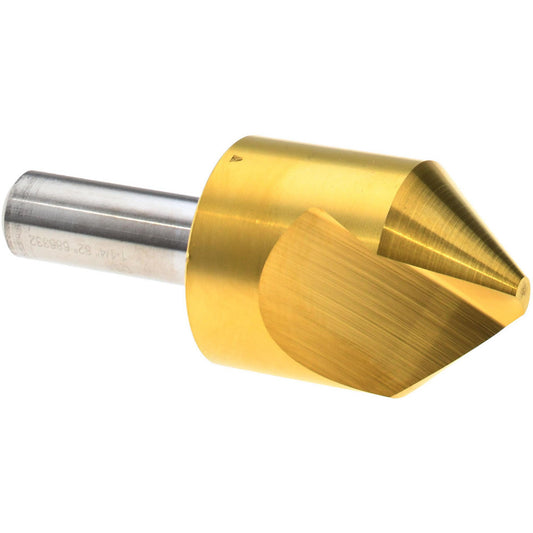 Melin Tool 18177 Countersink 1-1/4" Head Dia, 82.00 deg Included Angle, 1 Flute, Cobalt Steel, Right Hand Cut