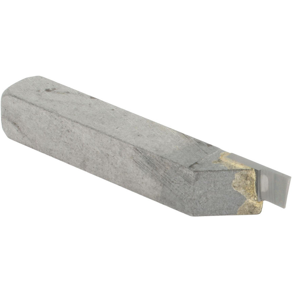 Accupro ACC-GS038002 Single Point Tool Bit 3/8'' Shank Width, 3/8'' Shank Height, Micrograin Solid Carbide Tipped, Neutral, GS, Cut-Off & Grooving
