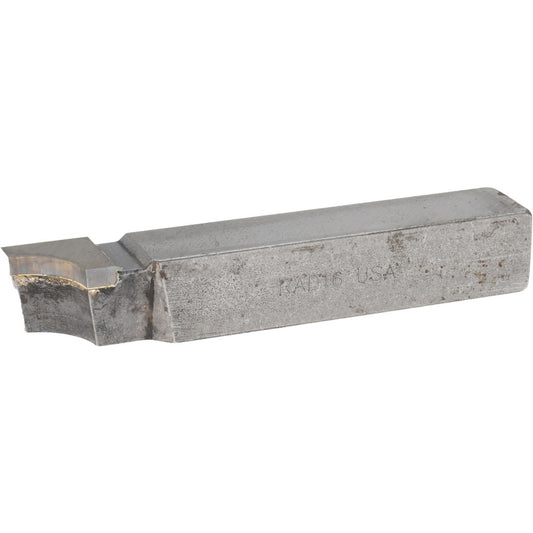 Accupro ACC-RAD16 4-1/2 Inch Long, 1/2 Inch Radius, Right Hand, Concave, RAD Style Radius Cutting Tool Bit