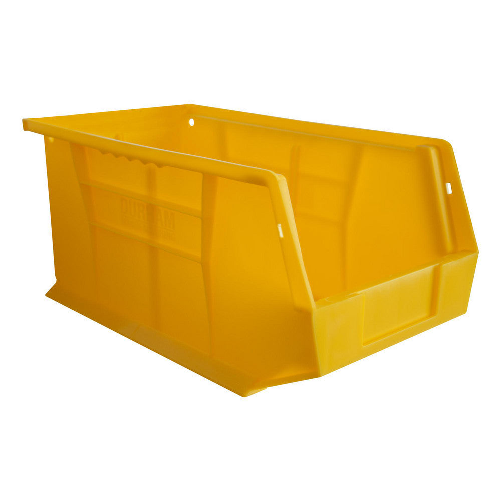 Durham PB30240-21 Plastic Hang & Stack Bin Yellow