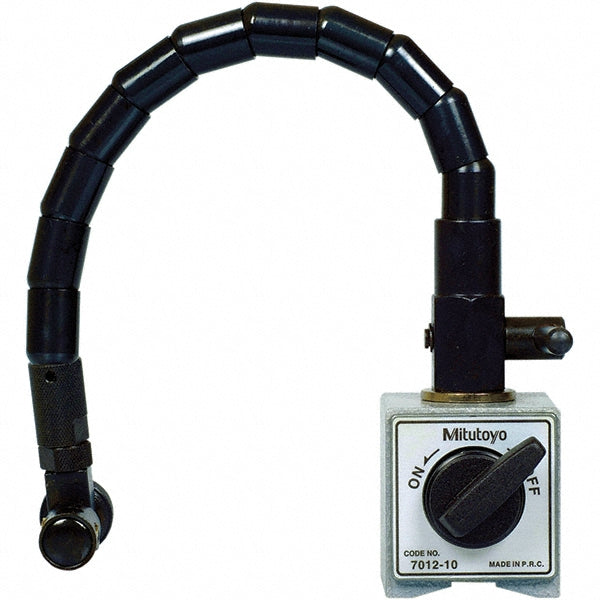 Mitutoyo 7012-10 Magnetic Indicator Base 58.00 mm Base Length, 50.00 mm Base Width, Magnetic & On, Off Switch
