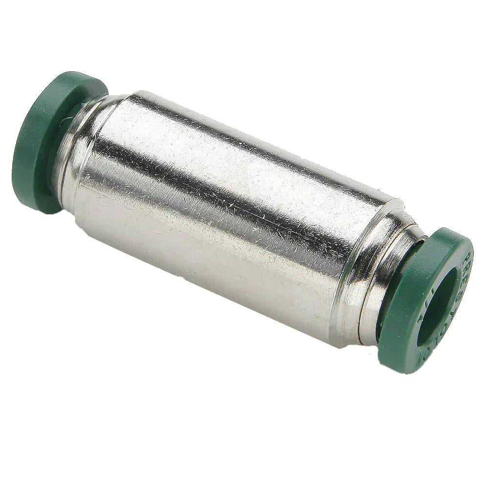 Parker 62PLP-4 Push-To-Connect Tube to Tube Tube Fitting Union, 1/4" OD