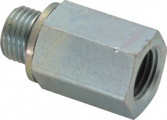 Voss PB 0404 Industrial Pipe Adapter 1/4" Female Thread, 1/4" Male Thread, MBSPP x FNPT