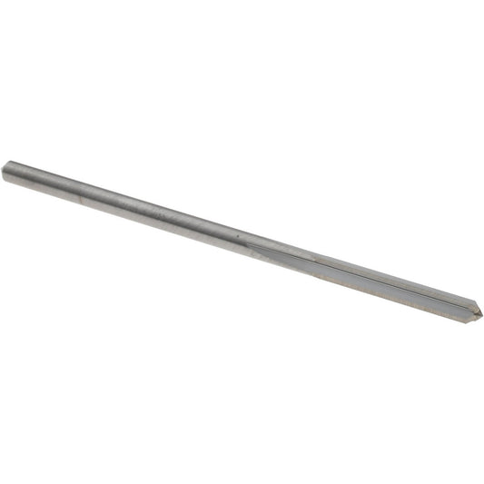 M.A. Ford 27210700 Chucking Reamer 0.1070" Dia, 2-1/4" OAL, 5/8" Flute Length, Straight Flute, Straight-Cylindrical Shank, Solid Carbide