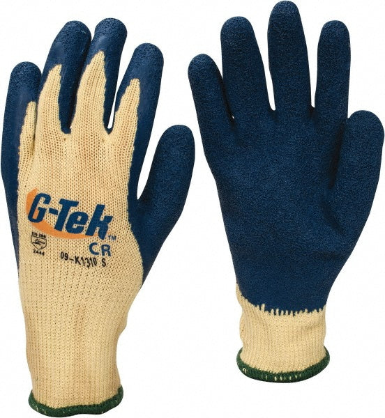 PRO-SAFE 09-K1310/S Cut-Resistant Gloves PRO-SAFE G-Tek KEV, Size Small, ANSI Cut A3, ANSI Puncture 4, Latex, Kevlar