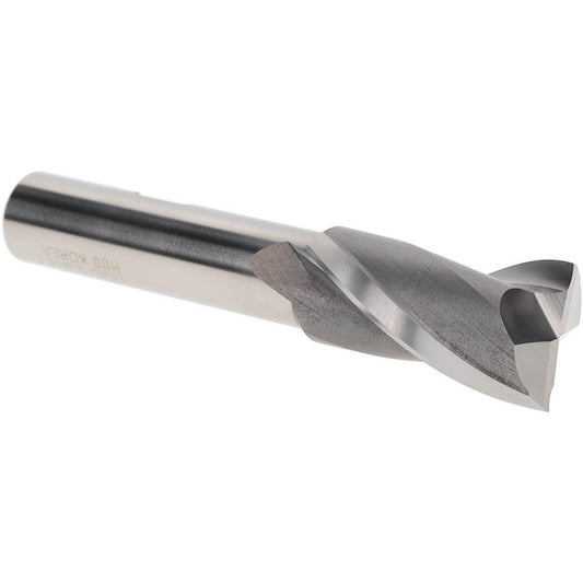 Hertel GG030046 Square End Mill 23/32" Dia, 1-5/16" LOC, 2 Flutes, High Speed Steel