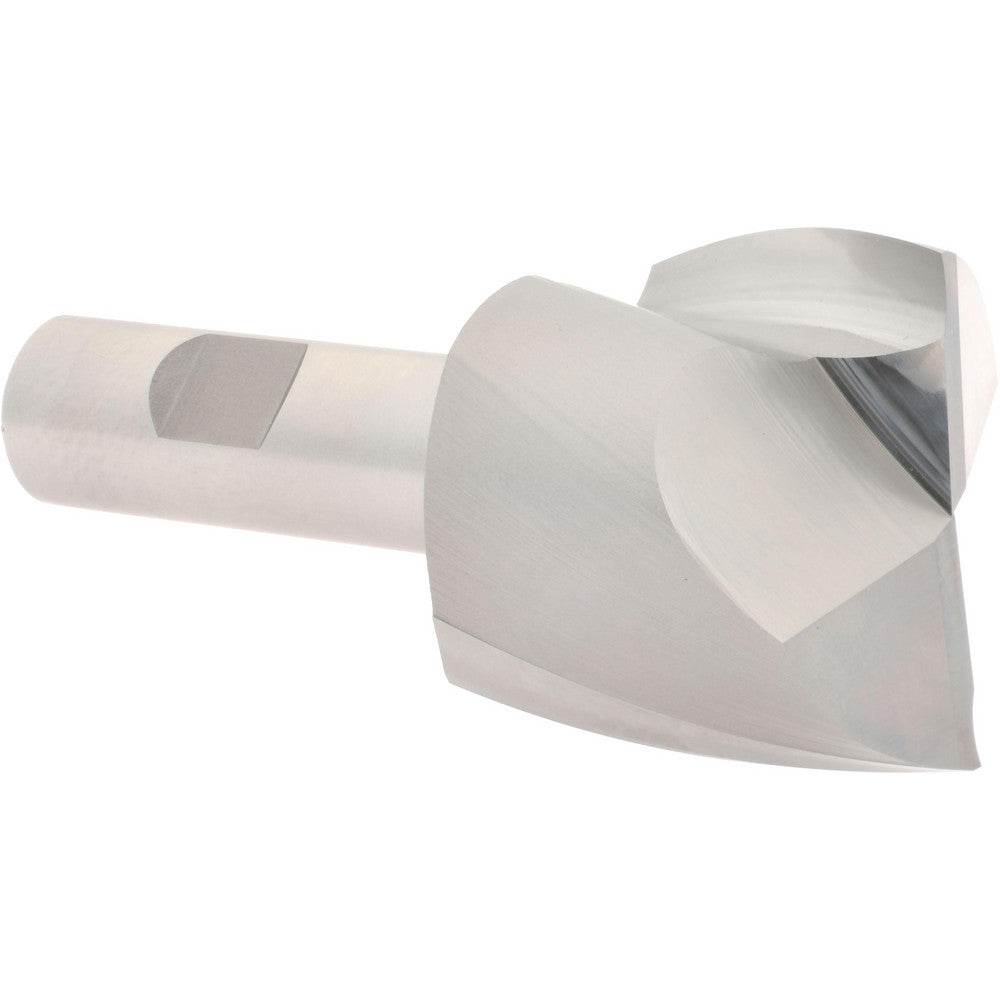 Hertel GG99914127 Square End Mill 1-7/8'' Dia, 1-5/8'' LOC, 3/4'' Shank Dia, 3-7/8'' OAL, 2 Flutes, High Speed Steel