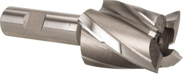 Hertel GG99914136 Square End Mill 1-5/8'' Dia, 2'' LOC, 3/4'' Shank Dia, 4-1/2'' OAL, 4 Flutes, High Speed Steel