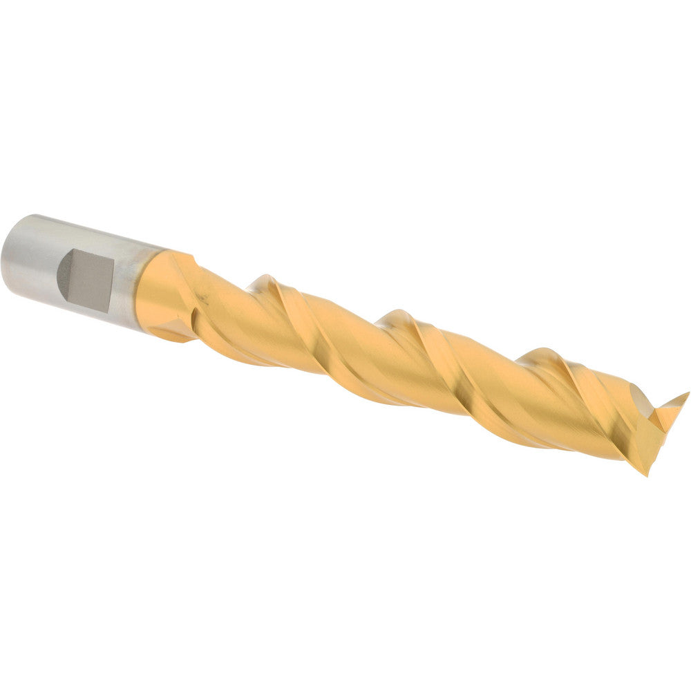 Hertel GH072048 Square End Mill 3/4'' Dia, 4'' LOC, 3/4'' Shank Dia, 6-1/4'' OAL, 2 Flutes, High Speed Steel