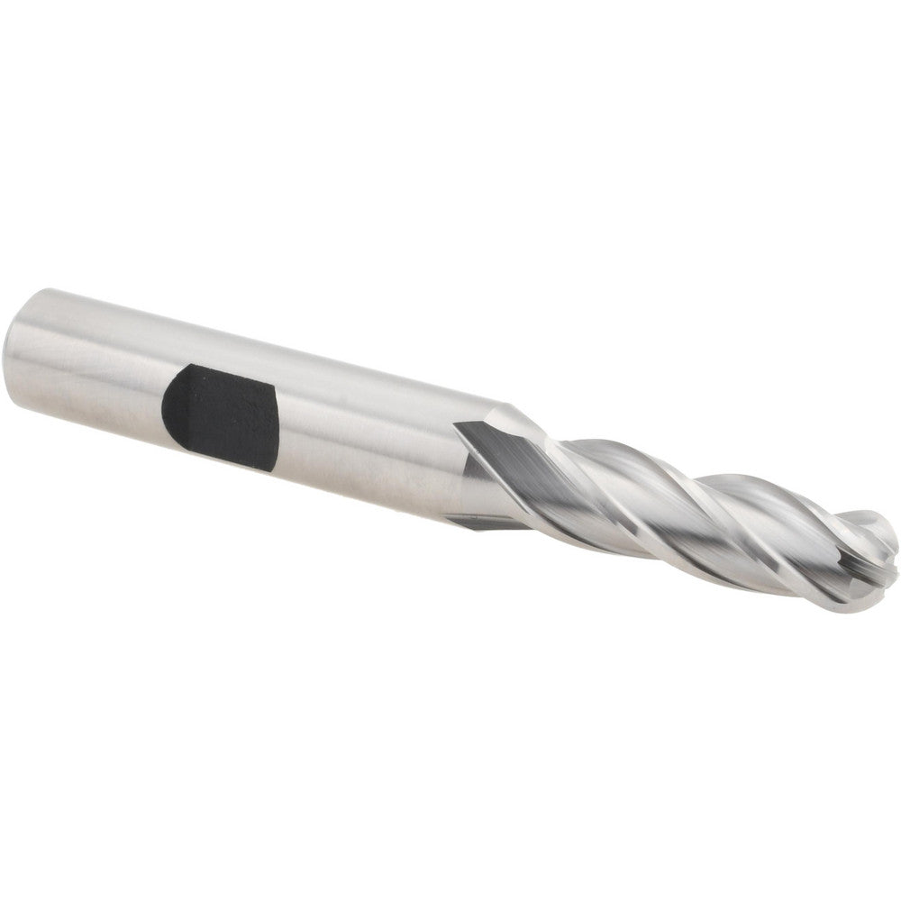 Hertel GG99914153 Ball End Mill 5/16" Dia, 1" LOC, 4 Flute, High Speed Steel