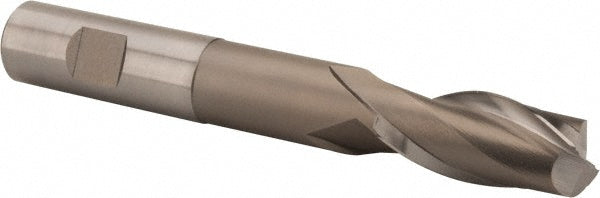 Hertel E299914062 Square End Mill 3/4'' Dia, 1-5/8'' LOC, 3/4'' Shank Dia, 5-3/8'' OAL, 2 Flutes, Cobalt