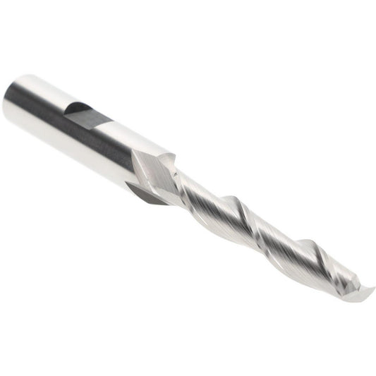 Hertel E299914096 Square End Mill 9/32" Dia, 2 Flutes, 1-3/4" LOC, Cobalt, 30 &deg Helix