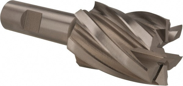Hertel E299914042 Square End Mill 1-1/2'' Dia, 2'' LOC, 3/4'' Shank Dia, 4-3/8'' OAL, 6 Flutes, Cobalt