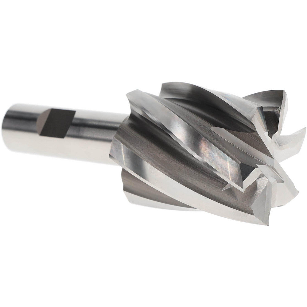 Hertel E299914044 Square End Mill 1-3/4" Dia, 2" LOC, 6 Flutes, Cobalt