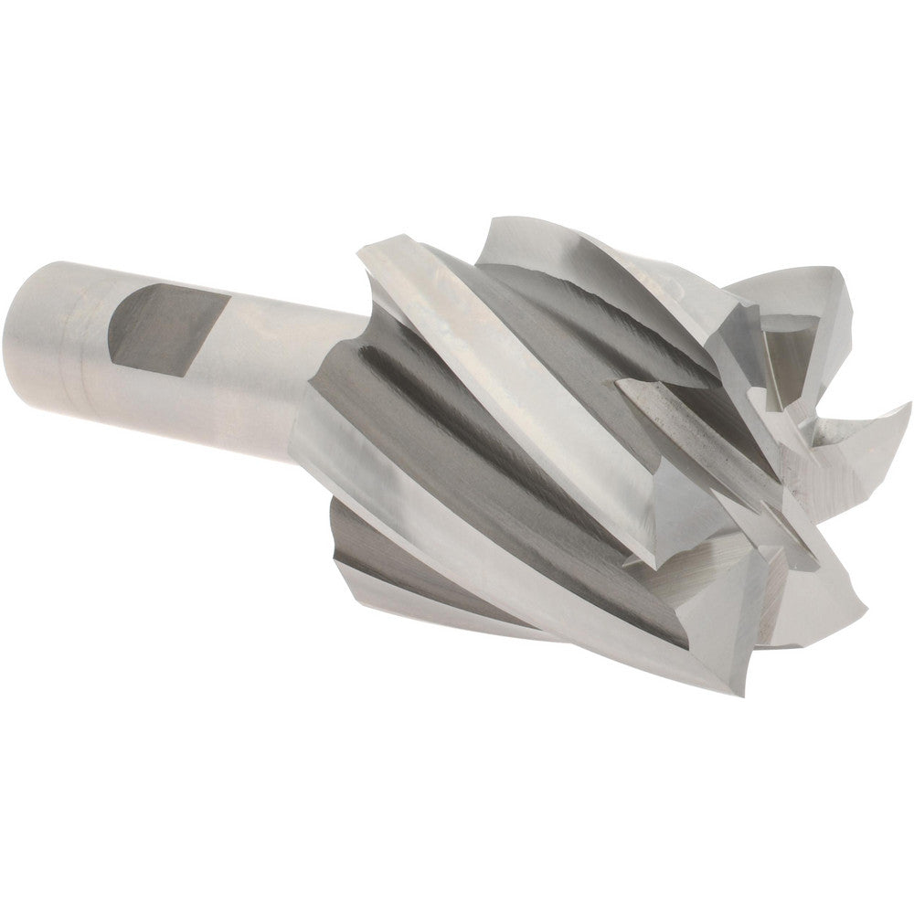 Hertel E299914045 Square End Mill 1-7/8'' Dia, 2'' LOC, 3/4'' Shank Dia, 4-3/8'' OAL, 6 Flutes, Cobalt