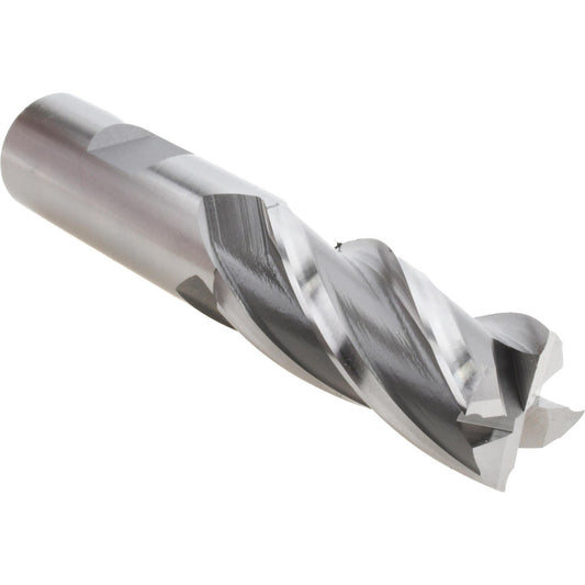 Hertel E2039052 Square End Mill 13/16'' Dia, 1-7/8'' LOC, 3/4'' Shank Dia, 4-1/8'' OAL, 4 Flutes, Cobalt
