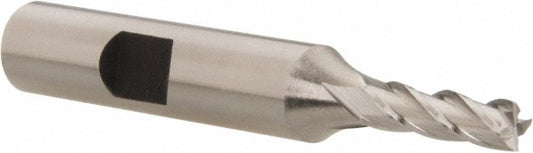 Hertel E299914111 Square End Mill 3/16'' Dia, 5/8'' LOC, 3/8'' Shank Dia, 2-1/2'' OAL, 4 Flutes, Cobalt