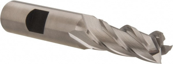 Hertel E2039028 Square End Mill 7/16" Dia, 1-1/4" LOC, 4 Flutes, Cobalt