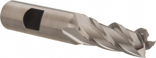 Hertel E2039028 Square End Mill 7/16" Dia, 1-1/4" LOC, 4 Flutes, Cobalt