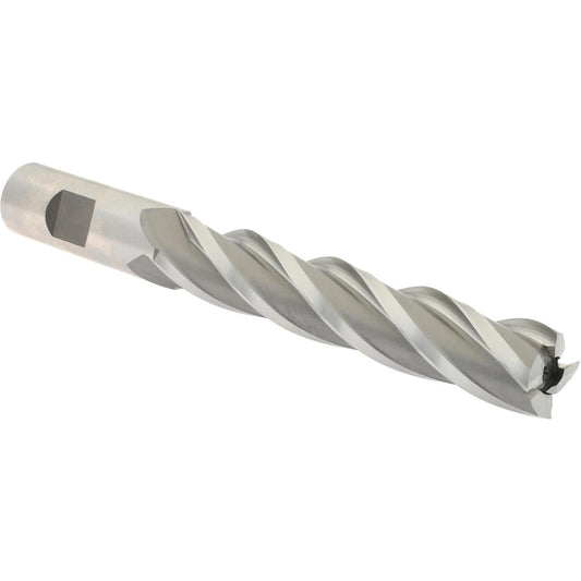 Hertel E2036048 Square End Mill 3/4'' Dia, 4'' LOC, 3/4'' Shank Dia, 6-1/4'' OAL, 4 Flutes, Cobalt