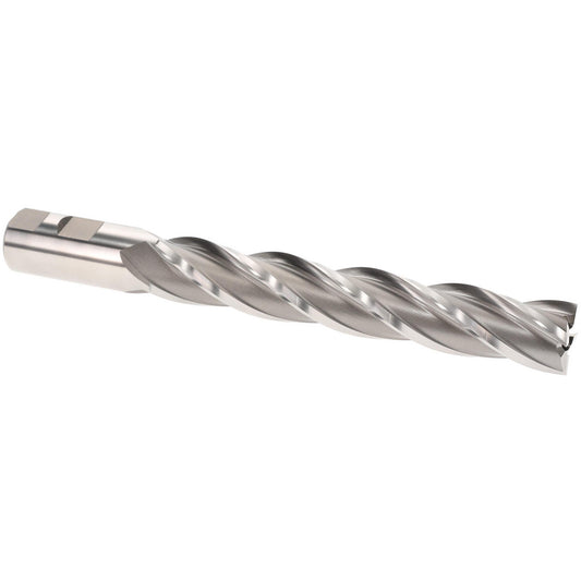 Hertel E2036064 Square End Mill 1" Dia, 4 Flutes, 6" LOC, Cobalt, 30 &deg Helix