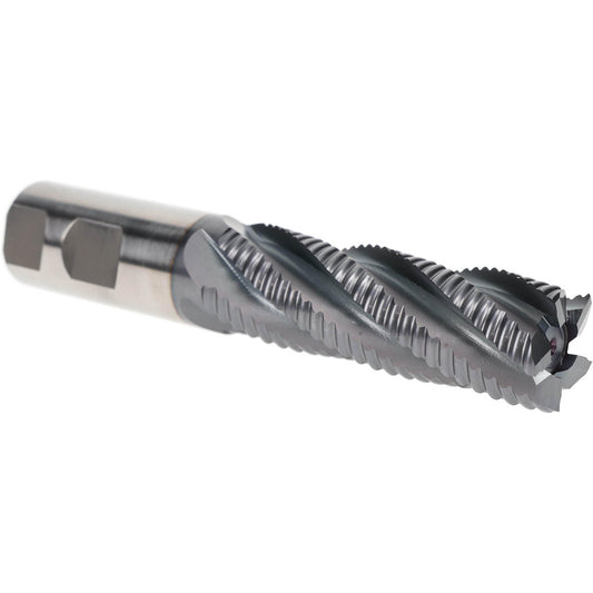 Hertel 84511542 Roughing End Mill 1" Dia, 5 Flute, Single End, Cobalt