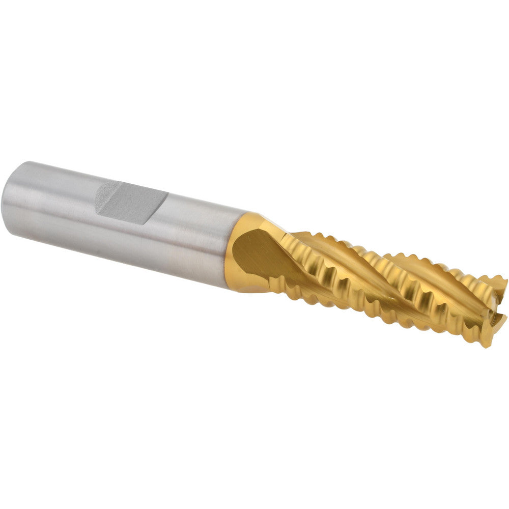 Hertel 84511567 Roughing End Mill 7/16" Dia, 4 Flute, Coarse Pitch, Single End, Cobalt
