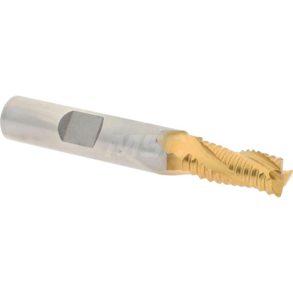 Hertel 84511583 Roughing End Mill 5/16" Dia, 3 Flute, Single End, Cobalt
