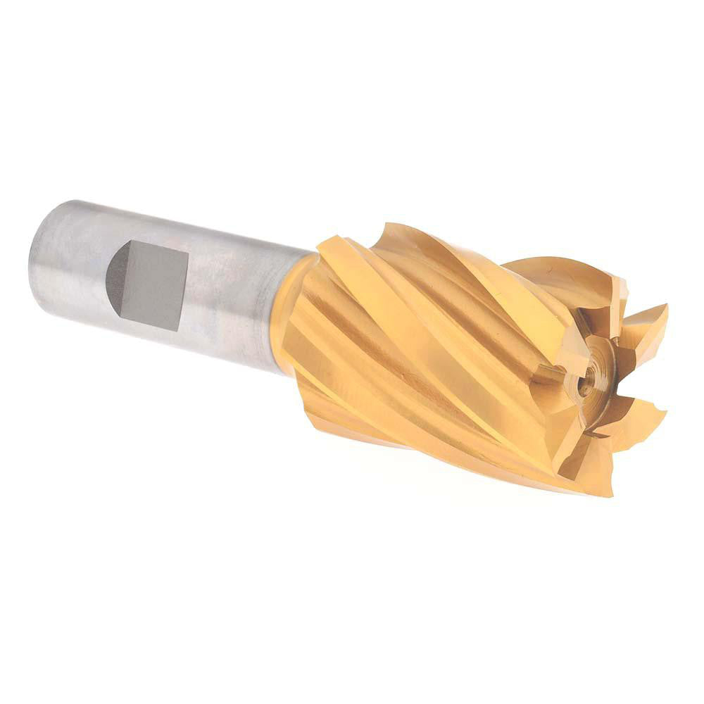 Hertel GH03211619 Square End Mill 1-1/4" Dia, 1-3/4" LOC, 6 Flutes, High Speed Steel