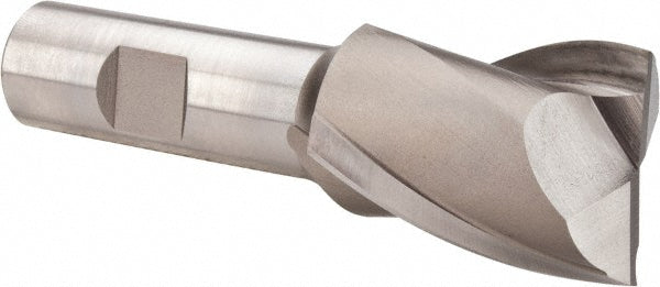 Hertel E2030921 Square End Mill 1-1/4'' Dia, 1-5/8'' LOC, 3/4'' Shank Dia, 3-7/8'' OAL, 2 Flutes, Cobalt