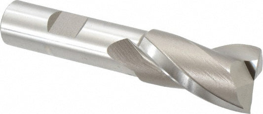 Hertel E2030906 Square End Mill 7/8'' Dia, 1-1/2'' LOC, 5/8'' Shank Dia, 3-5/8'' OAL, 2 Flutes, Cobalt