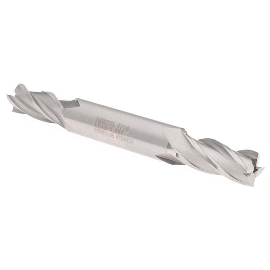 Hertel E2051028 Square End Mill 7/16" Dia, 1" LOC, 4 Flutes, Cobalt