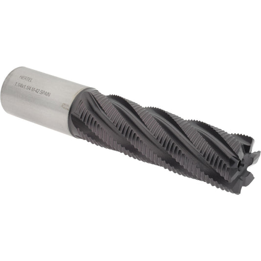 Hertel 84512821 Roughing End Mill 1-1/4" Dia, 6 Flute, Fine Pitch, Single End, Cobalt