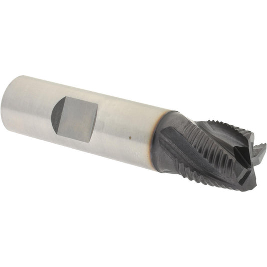 Hertel 84512862 Roughing End Mill 5/8" Dia, 4 Flute, Fine Pitch, Single End, Cobalt