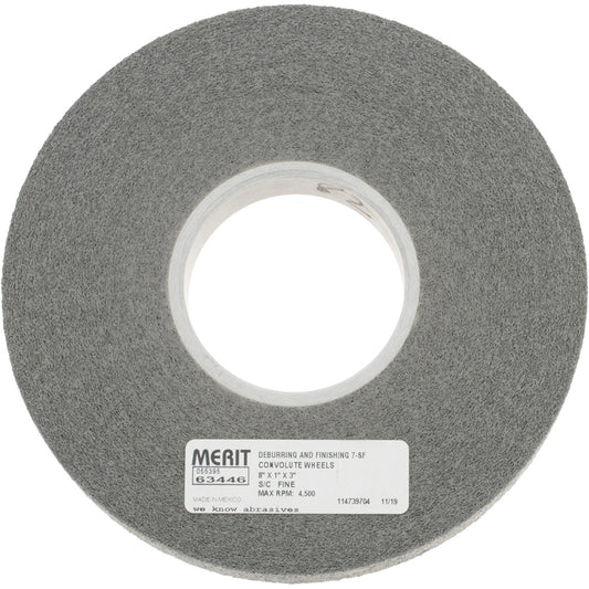 Merit Abrasives 05539563446 Deburring Wheel  Density 7, Silicon Carbide