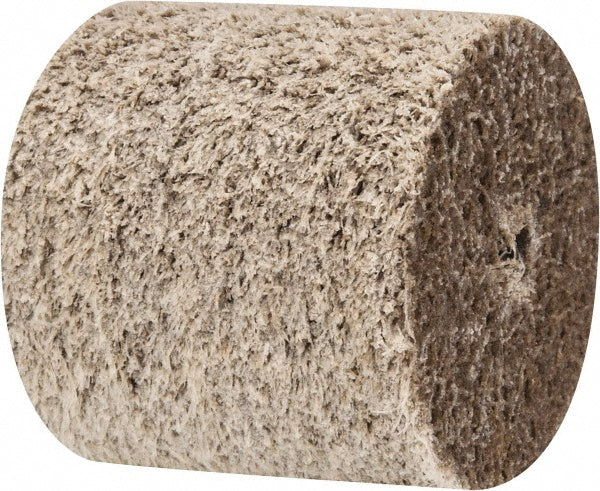 Merit Abrasives 66254420270 Deburring Wheel 1" Dia, 1" Face Width, 3/16" Hole, Density 6, Aluminum Oxide
