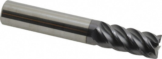 Kyocera SGS Precision Tools 32632 Corner Radius End Mill 7/16" Dia, 1" LOC, 0.015" Radius, 5 Flutes, Solid Carbide