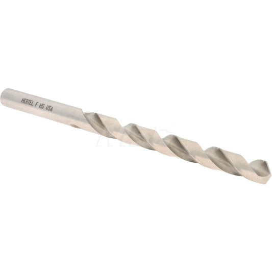 Hertel 84577907 Jobber Length Drill Bit Letter F, 118 &deg, High Speed Steel