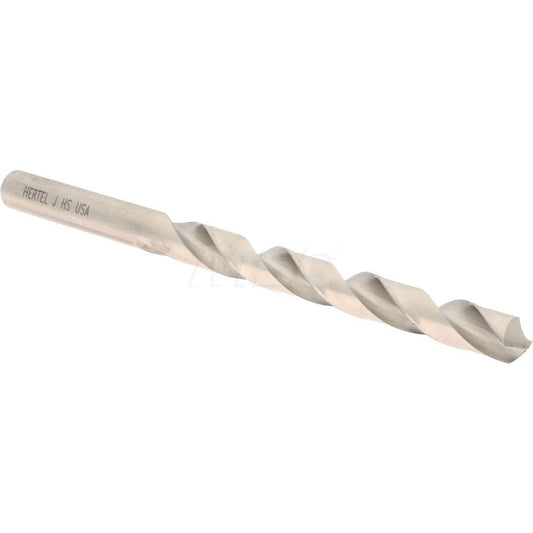 Hertel 84577949 Jobber Length Drill Bit Letter J, 118 &deg, High Speed Steel