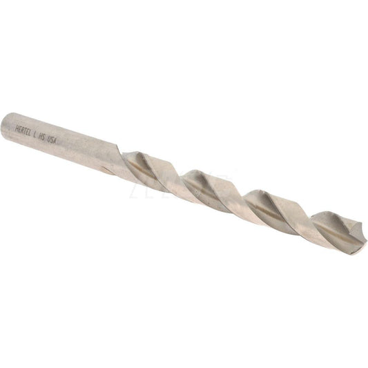 Hertel 84577964 Jobber Length Drill Bit Letter L, 118 &deg, High Speed Steel