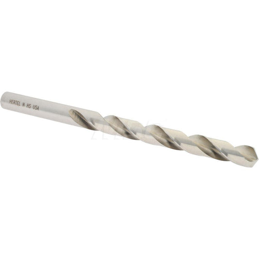Hertel 84577980 Jobber Length Drill Bit Letter N, 118 &deg, High Speed Steel