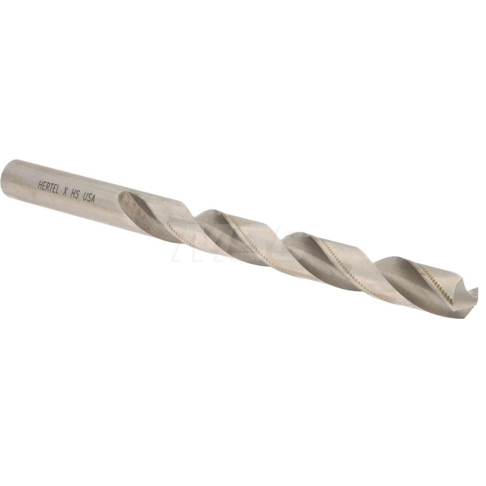 Hertel 84578087 Jobber Length Drill Bit Letter X, 118 &deg, High Speed Steel
