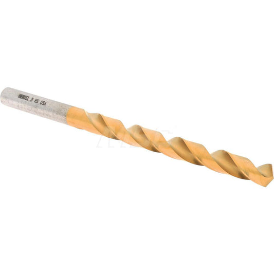 Hertel 84578558 Jobber Length Drill Bit Letter D, 118 &deg, High Speed Steel
